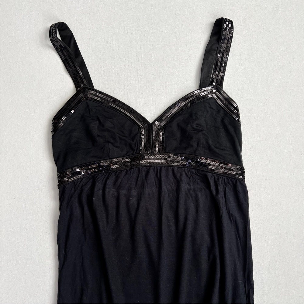 Express Tank Top Flowy with Sequin Detail in Size Small